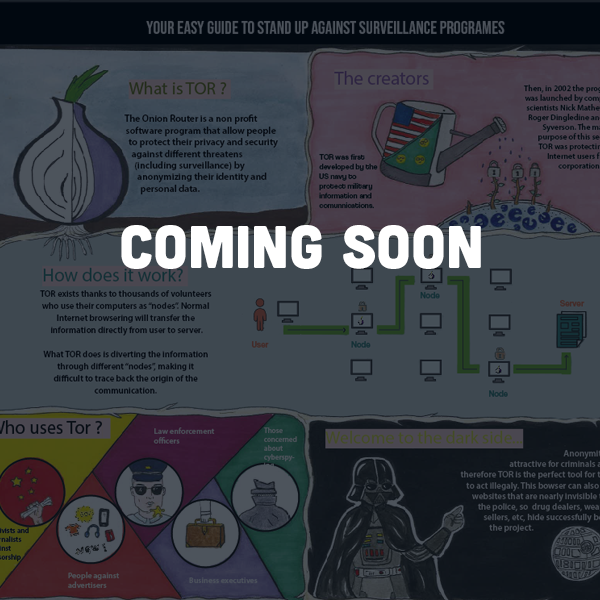 Project: Your easy guide to surveillance. Category: Illustration. Year: 2018