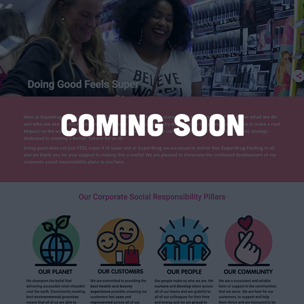 Project: Doing Good Feels Super. Category: Web design. Year: 2019 - 2021.