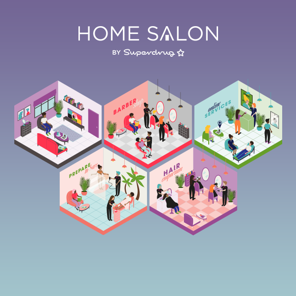 Project: Home Salon. Category: Web design. Year: 2021.